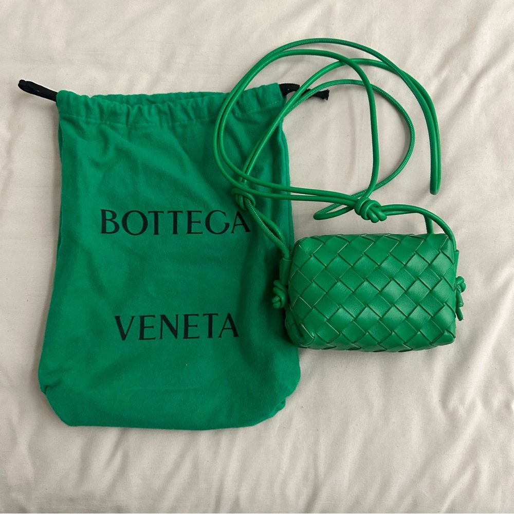 Bottega Veneta Green Candy Loop Bag